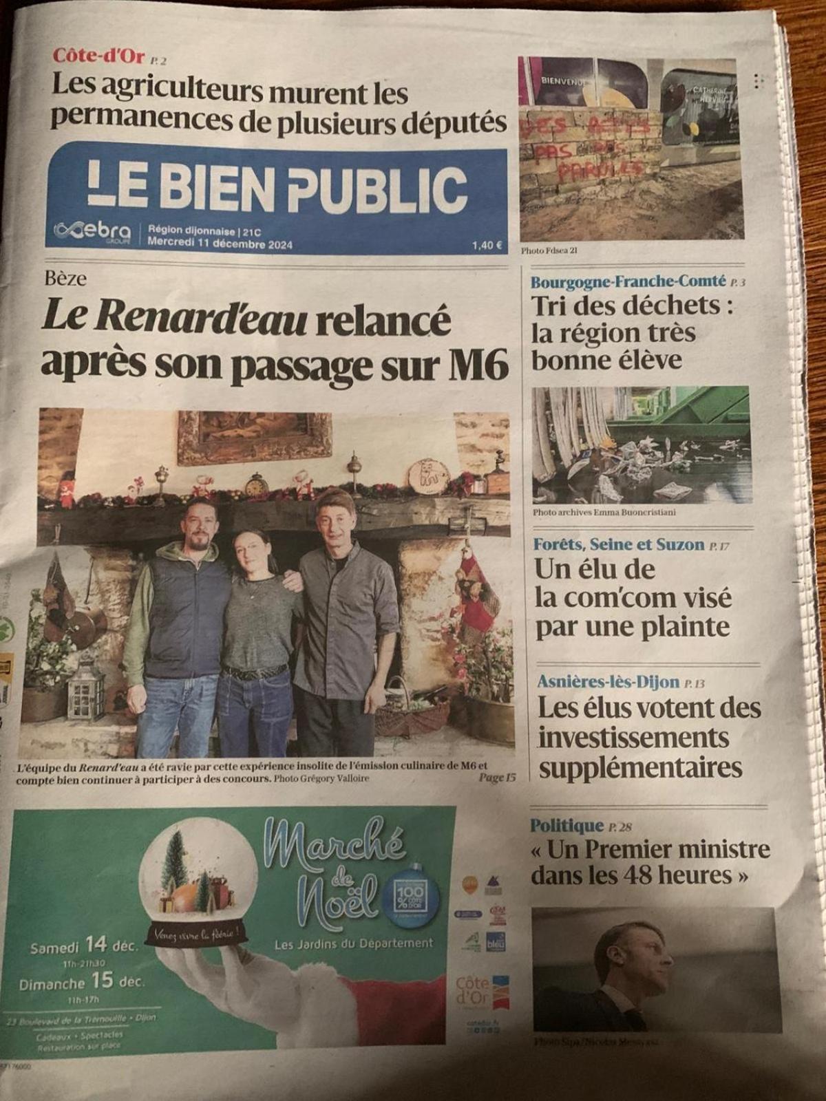 Auberge Du Renard'Eau Bèze 외부 사진